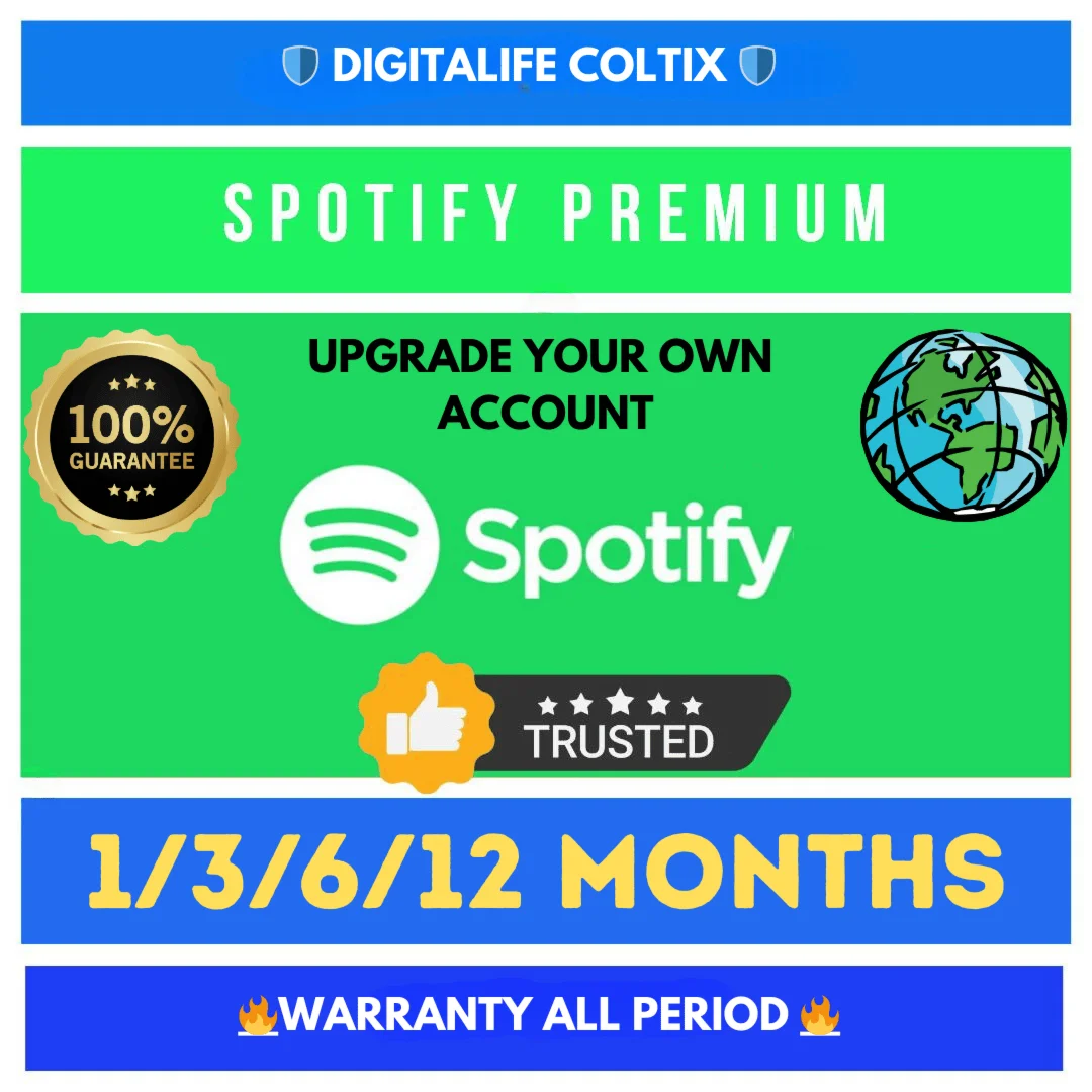 🔥Премиум-подписка на Spotify на 1/3/6/12 месяцев
