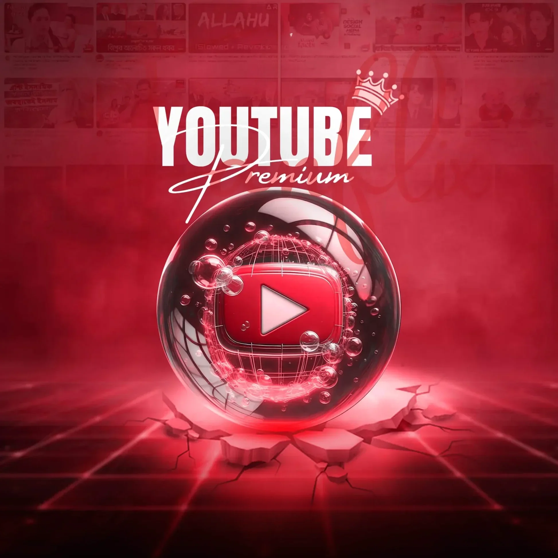 YouTube Premium Family – 1 месяц, можно добавить 5 учас