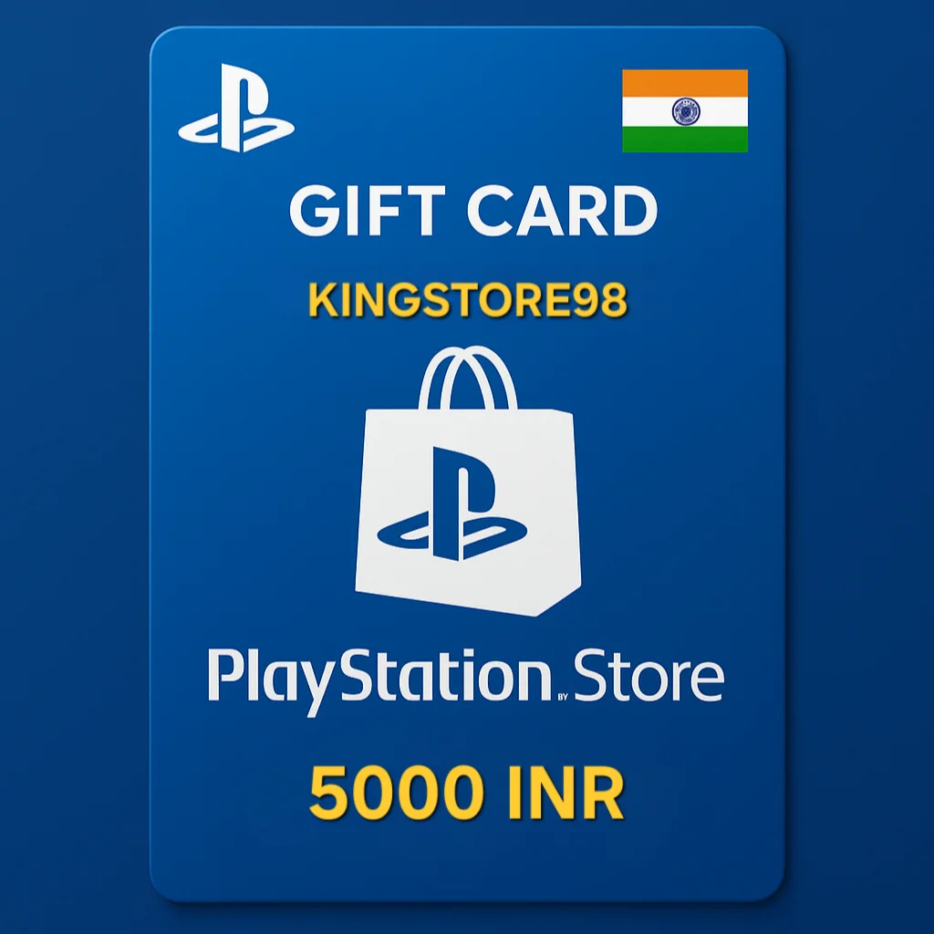 Playstation Network 5000 INR Gift Card0%