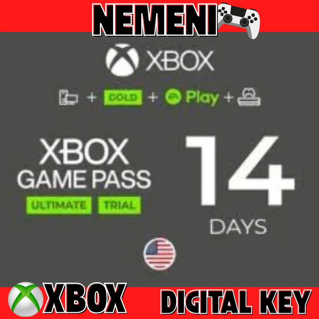 XBOX GAME PASS ULTIMATE 14 дней  EA PLAY + 1 месяц KEY