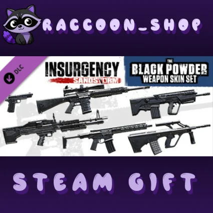 Insurgency: Sandstorm - Black Powder Weapon Skin Set DL
