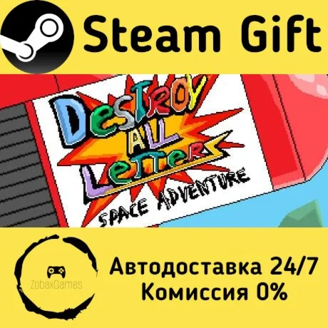  Destroy All Letters - Space Adventure ???? Steam Gift