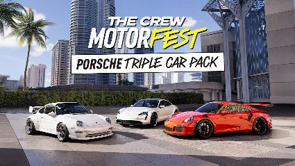 The Crew Motorfest | Тройной набор авто Porsche DLC