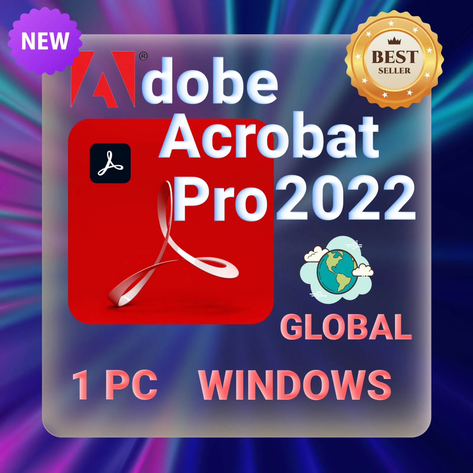 Adobe Acrobat Pro DC 2022 КЛЮЧ АКТИВАЦИИ БЕССРОЧНО!