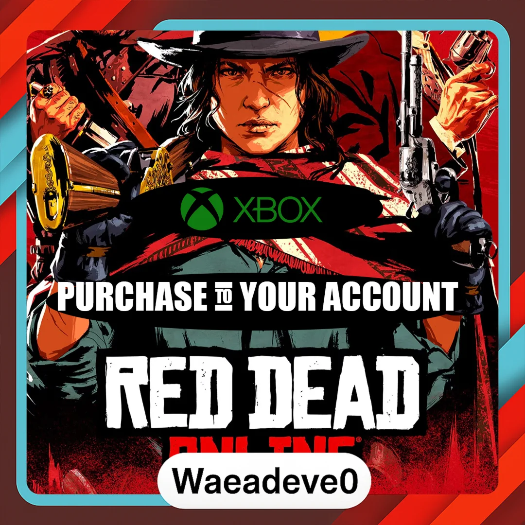 Red Dead Online Xbox Purchase on your account