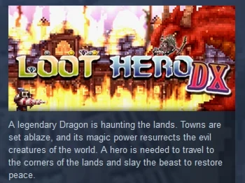 Loot Hero DX  STEAM KEY REGION FREE GLOBAL