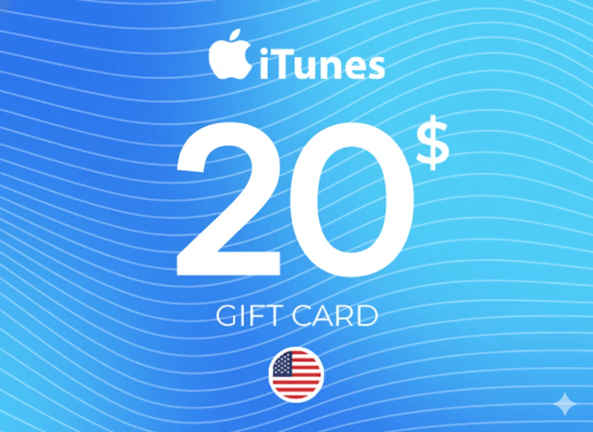 Подарочные карты iTunes/App 20 (США) — APPLE USA
