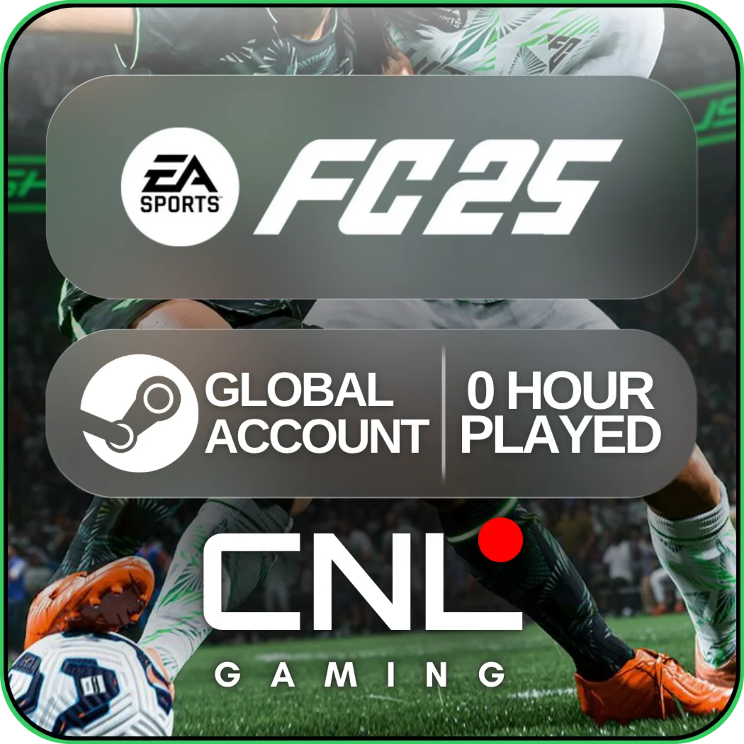 STEAM FC 25 Глобальный аккаунт Регион Free 0 часов игры