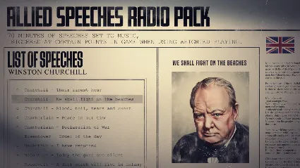 Hearts of Iron IV: Allied Speeches Pack DLC