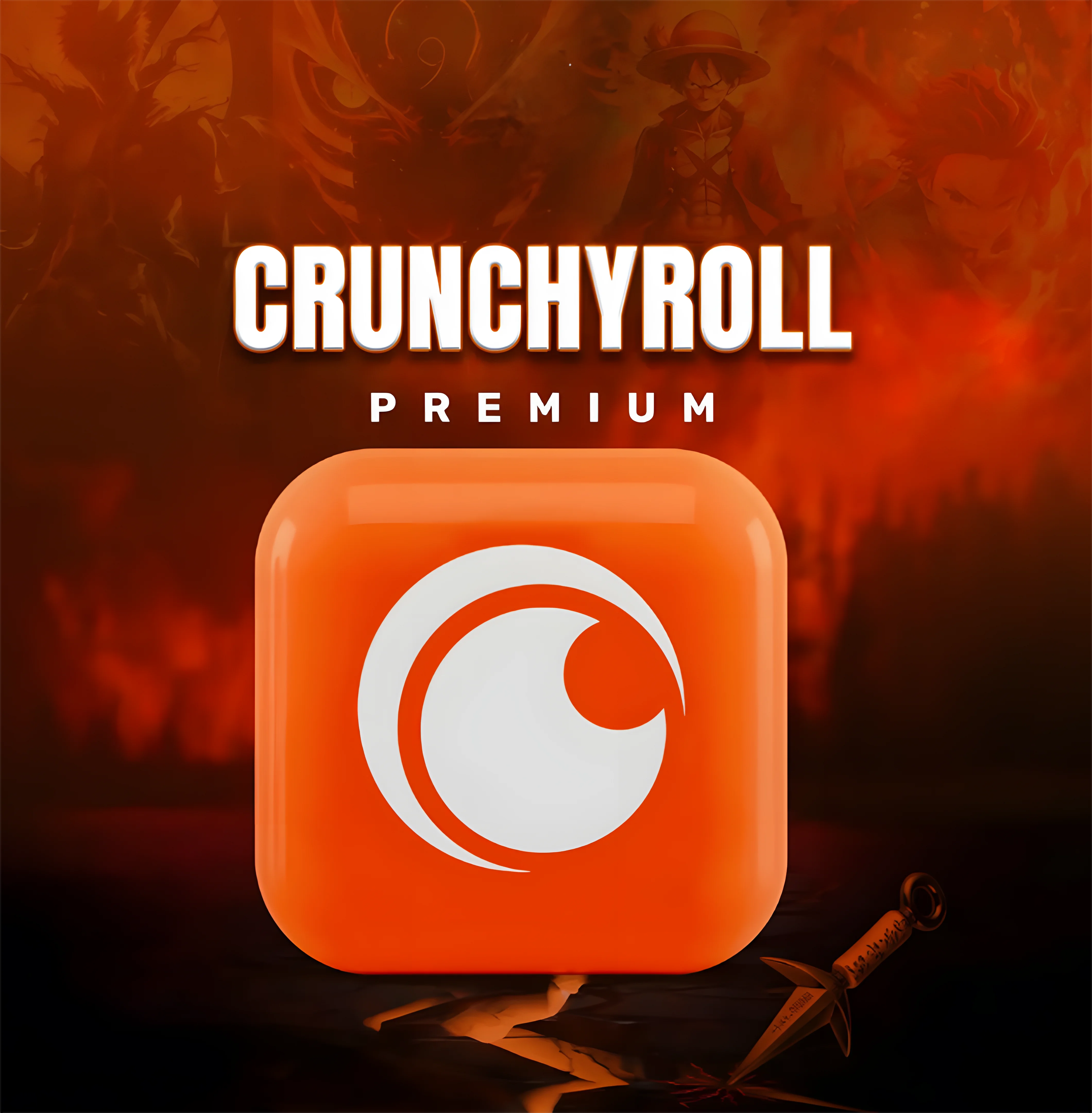 Crunchyroll 1/12 месяцев  | Фан | Мега-фан |🔥На вашем