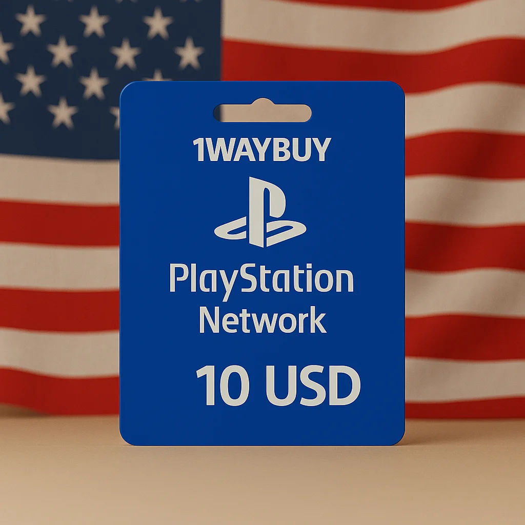 США PlayStation Netwoк 10 USD Подарочная карта код пин
