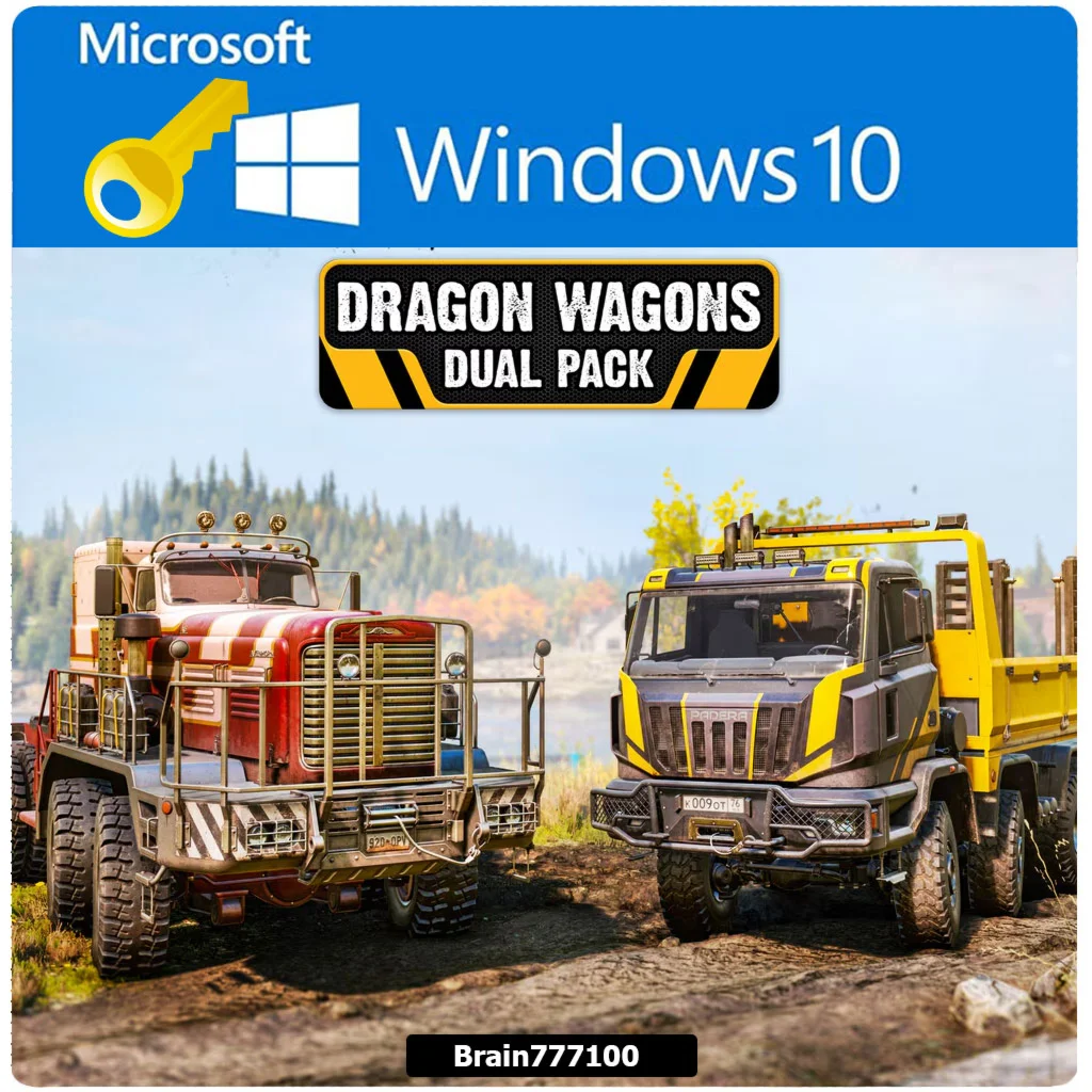 SnowRunner Dragon Wagons Dual Pack  Win 10/Microsoft