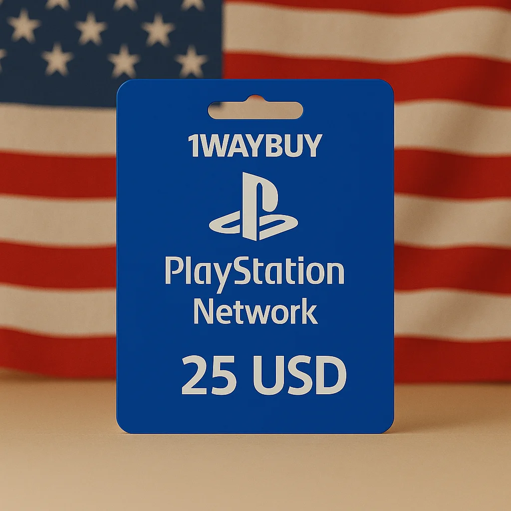 США PlayStation Netwoк 25 USD Подарочная карта код пин