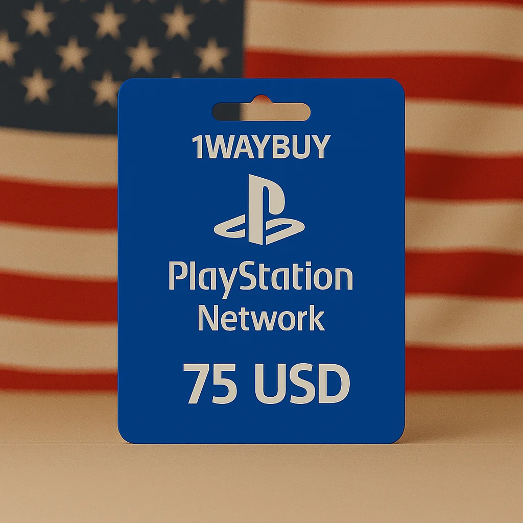 США PlayStation Netwoк 75 USD Подарочная карта код пин