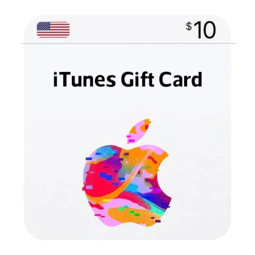 iTunes Gift Card $10 USA - Region - Stackable