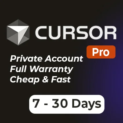 Cursor AI Pro 30 дней приватный аккаунт