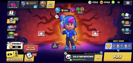 |3в1| CR - BS - COC | 35 LVL | 5582 TR | 1399 ПОБЕД