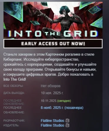 Into The Grid АВТОДОСТАВКА STEAM РОССИЯ