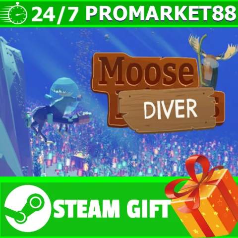 ️ВСЕ СТРАНЫ+РОССИЯ Moose Diver STEAM GIFT