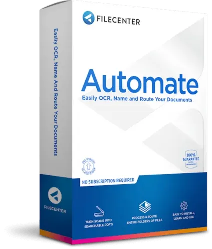 FileCenter Automate Professional Plus 12 Key