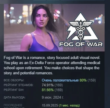 Fog of War: Book One STEAM РОССИЯ