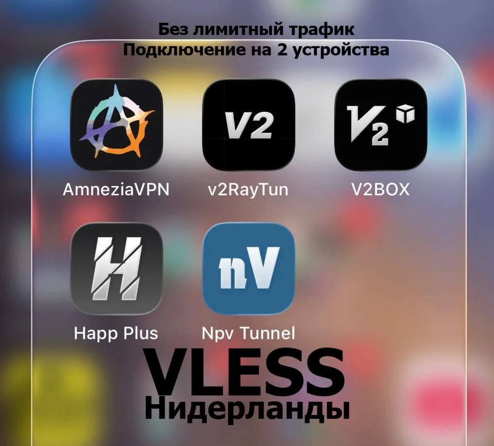 V2RAYTUN V2BOX HAPPLUS 1-3-6 МЕСЯЦЕВ