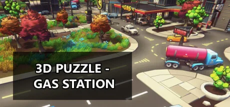 3D PUZZLE - Gas Station (STEAM KEY/REGION FREE)