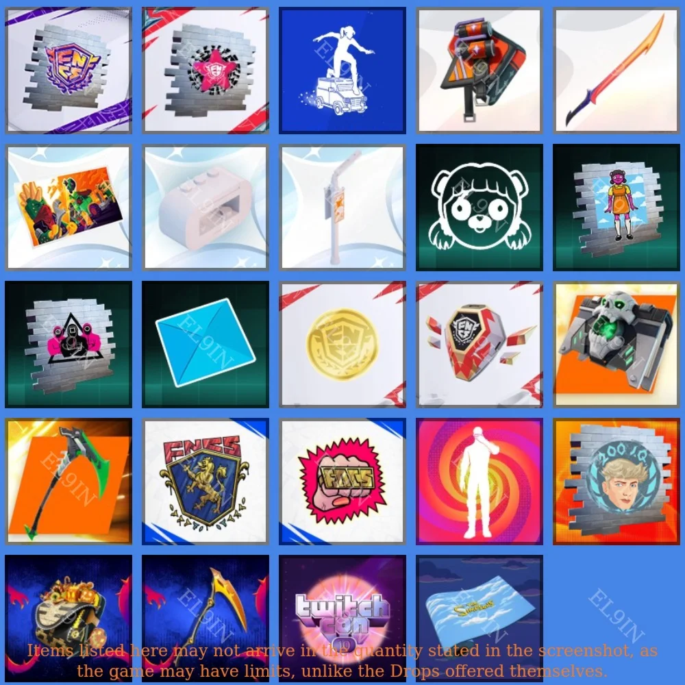 🌌Fortnite💫Твич Дропс💡25 предметов + 🎁