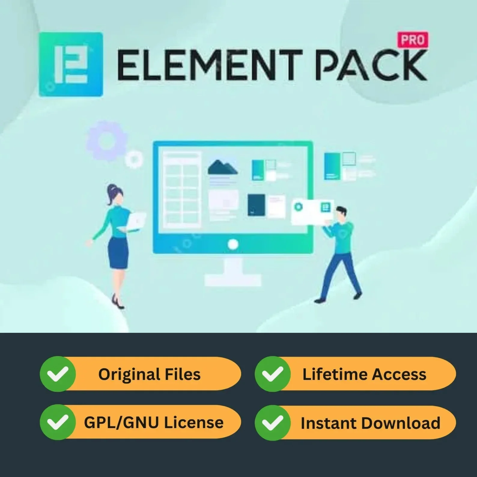 Element Pack Pro на пожизненный срок (версия GPL)