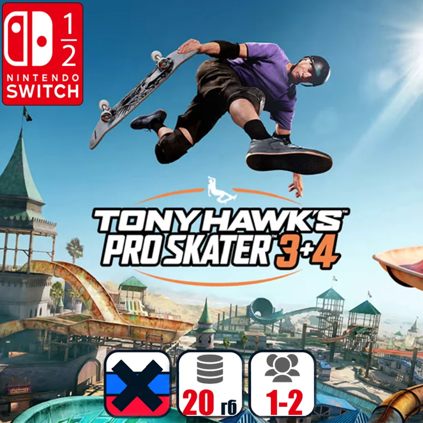 Tony Hawk's Pro Skater 3 + 4 | Nintendo Switch