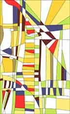 Шаблон для витража W-20