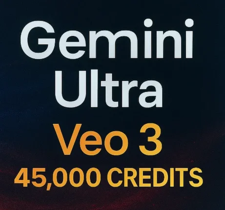 GEMINI ULTRA VEO 3 — 45 000 КРЕДИТОВ АККАУНТ