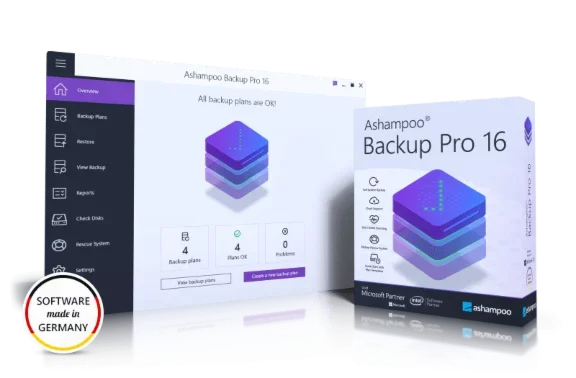 Ashampoo Backup Pro 16 | Пожизненная лицензия, ключ