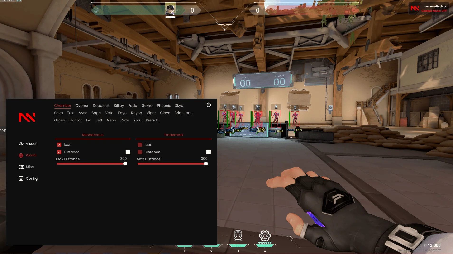 Unnamed Working Cheat for Valorant Game