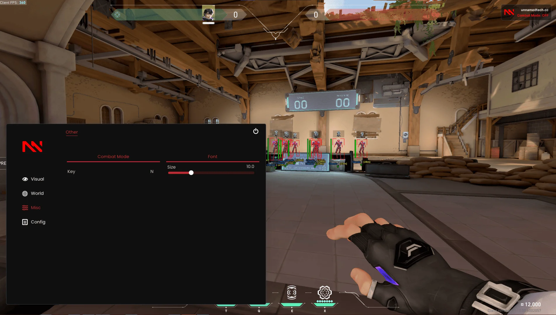 Unnamed Working Cheat for Valorant Game