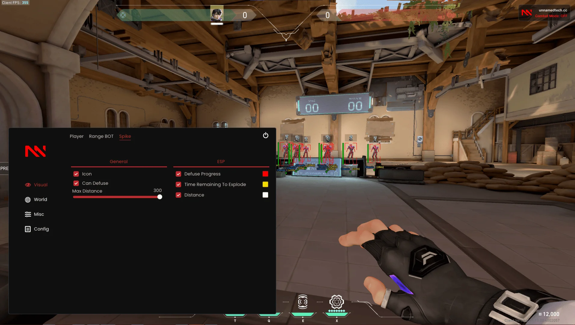 Unnamed Working Cheat for Valorant Game