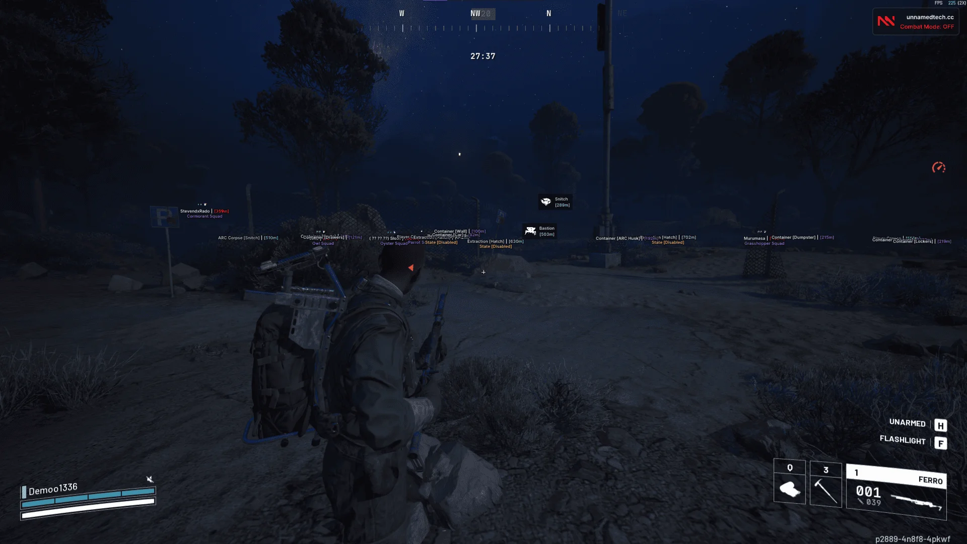 Рабочий чит Unnamed для игры ARC Raiders