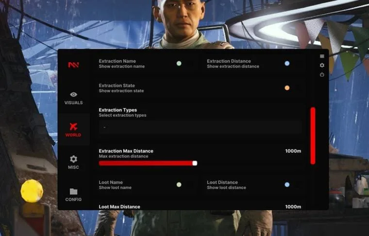 Рабочий чит Unnamed для игры ARC Raiders