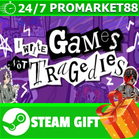 ️ВСЕ СТРАНЫ+РОССИЯ️ I Write Games Not Tragedies STEAM