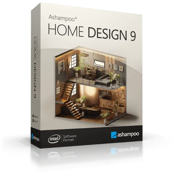 Ashampoo Home Design 9 пожизненная лицензия, ключ