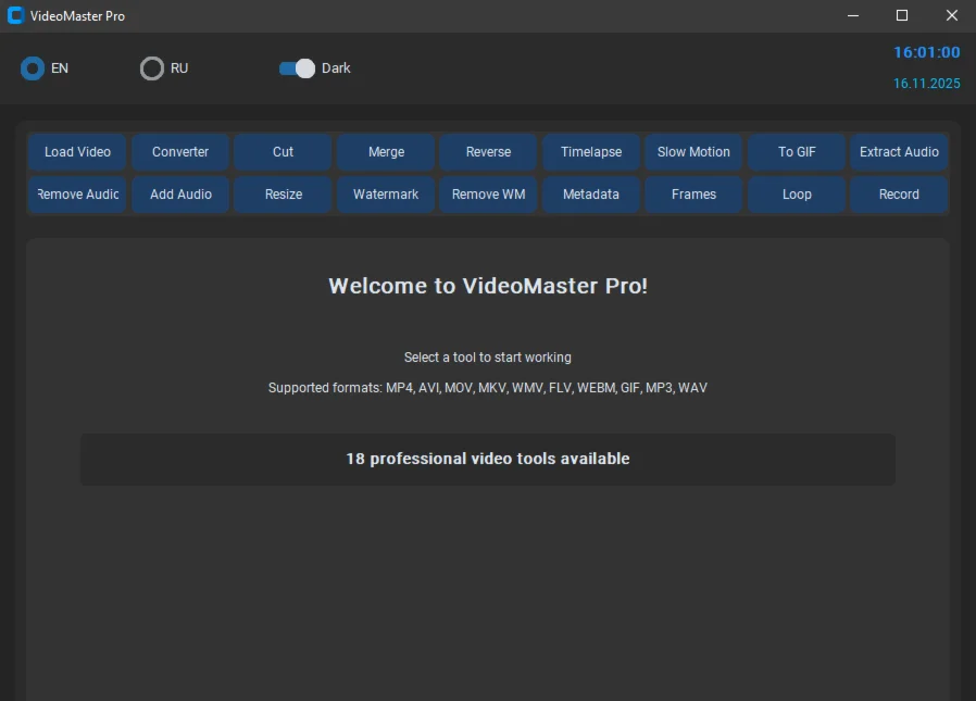 🎬VideoMasterPro - Professional video editor 2025