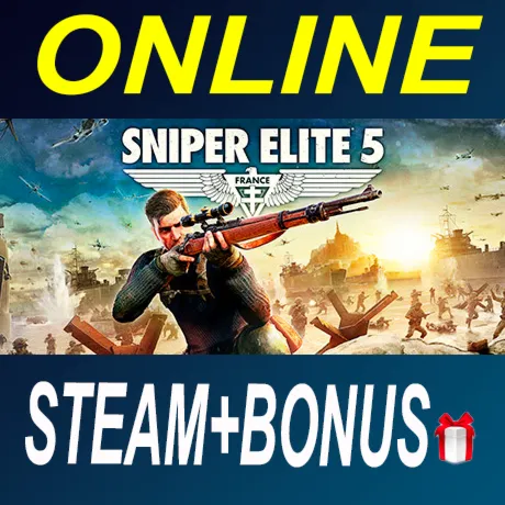 Sniper Elite 5 • RENT ONLINE • NO GUARD