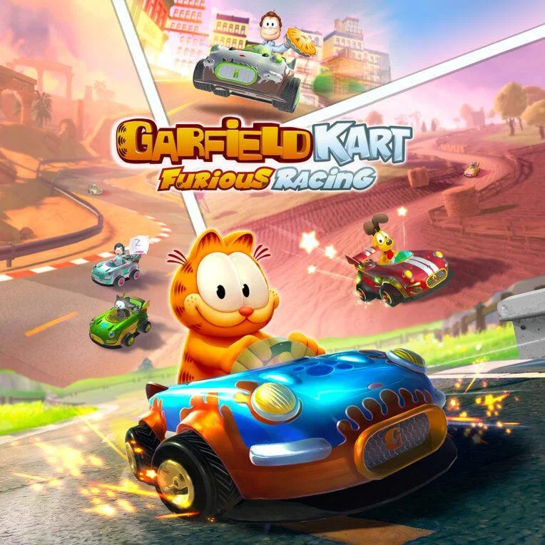  Garfield Kart - Furious Racing PS4 (PS5)  П2 П3