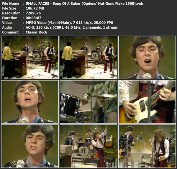 SMALL FACES - Song Of A Baker