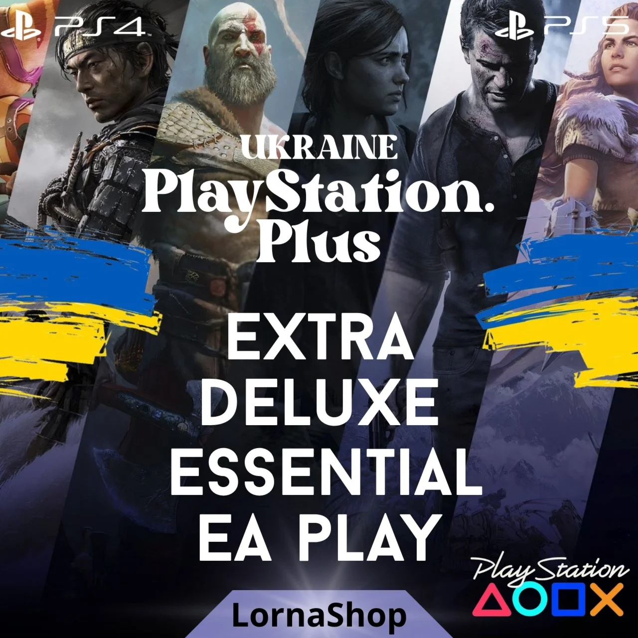 🇺🇦 PS Plus UA 1-12 months EA Play|All types of subs🔥