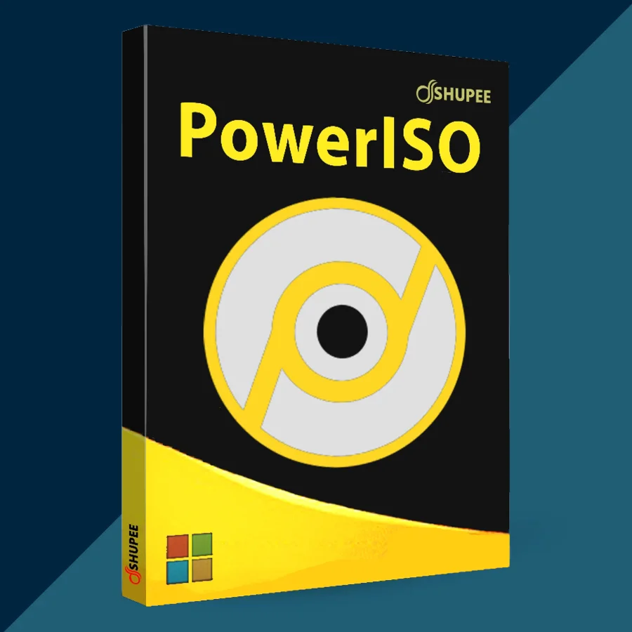PowerISO 8 (Lifetime / 2 PC) Key Windows