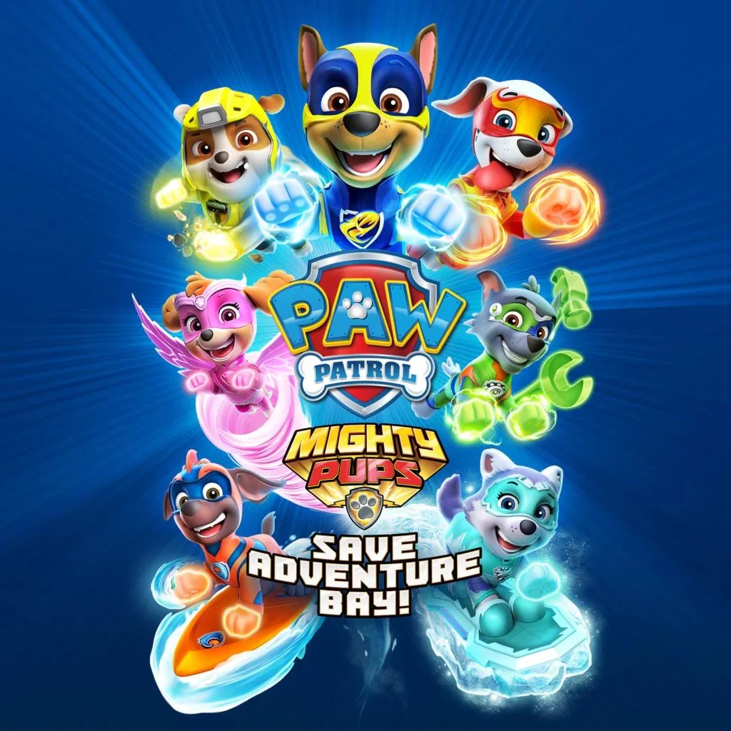  PAW Patrol Mighty Pups Save Adventure Bay Ps4 Ps5  П