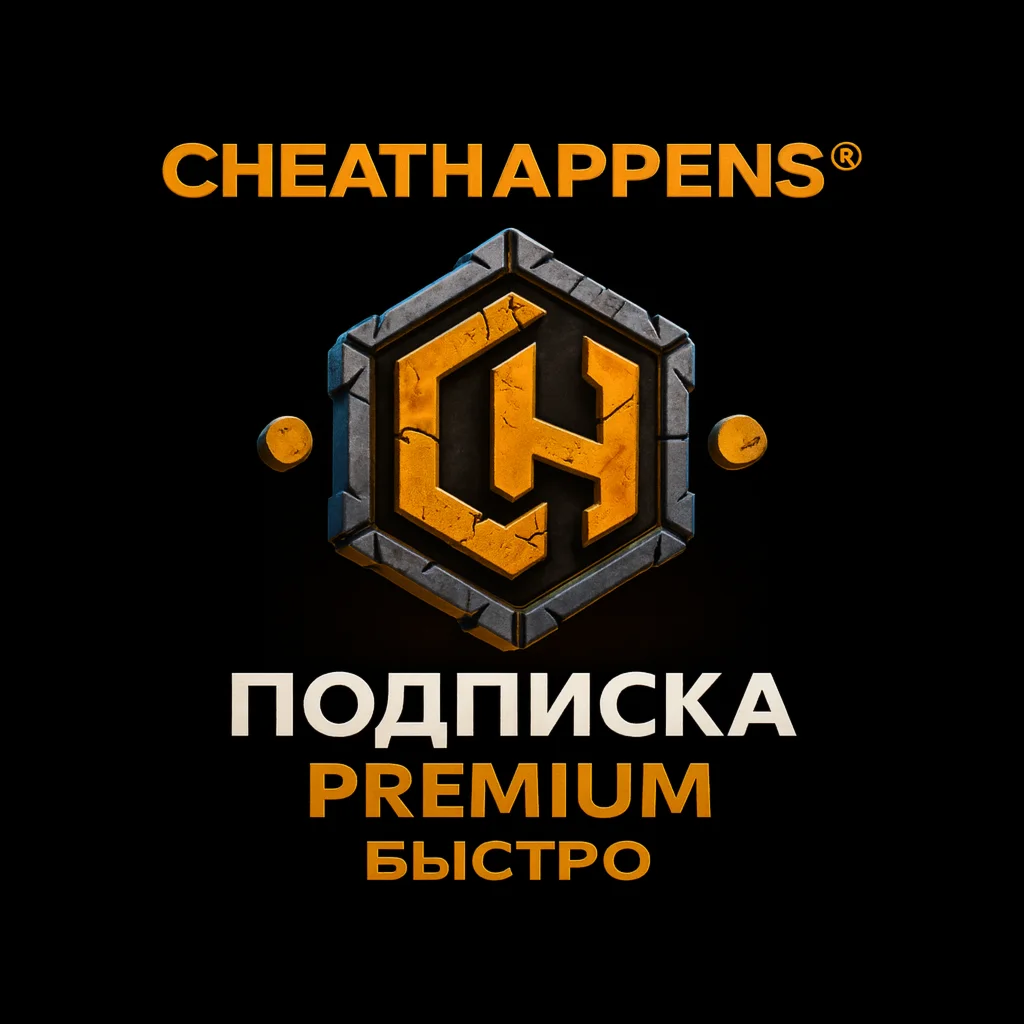 CHEAT HAPPENS | 1-12 МЕСЯЦЕВ | ПОДПИСКА НА ВАШ АККАУНТ