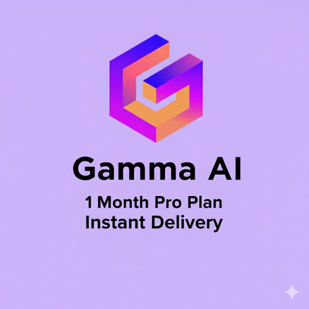 Gamma AI Pro – 1 месяц | Мгновенная доставка | Приватны