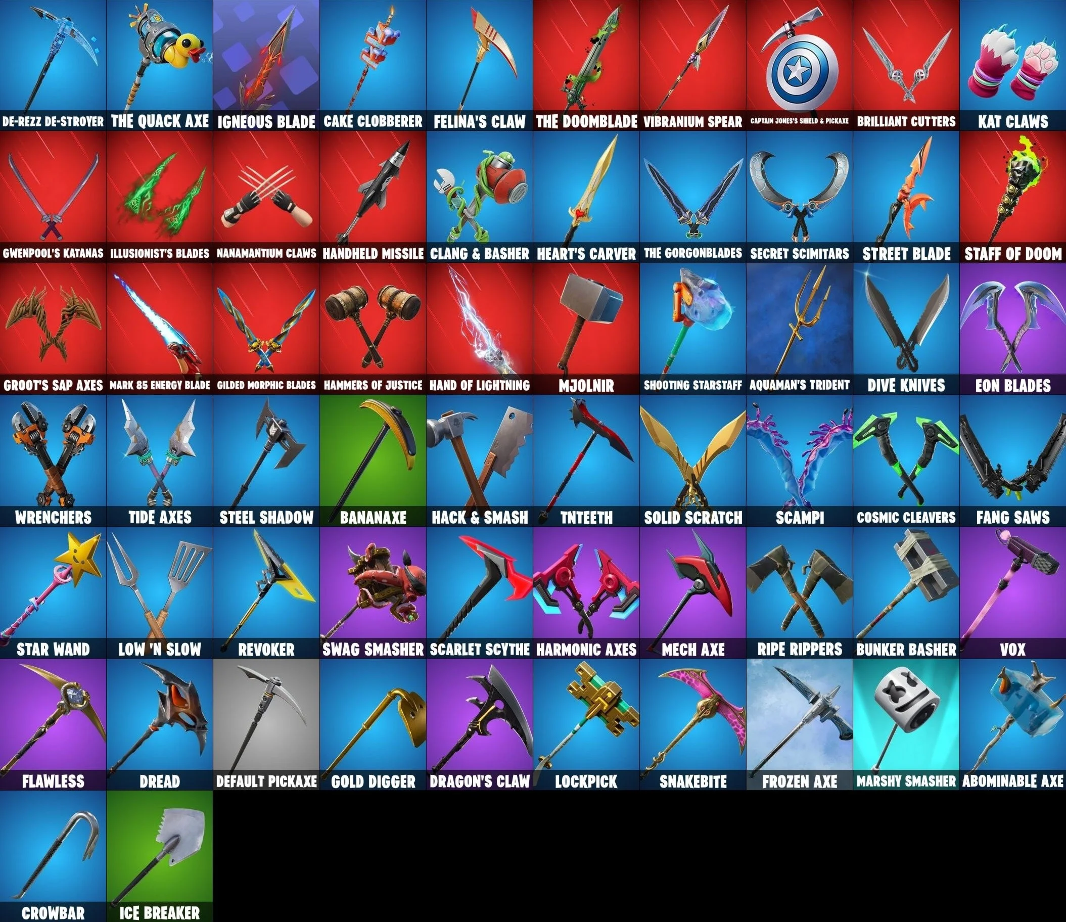 FORTNITE 116+ SKINS ACCOUNT |OG BLAKCHEART | + MAIL
